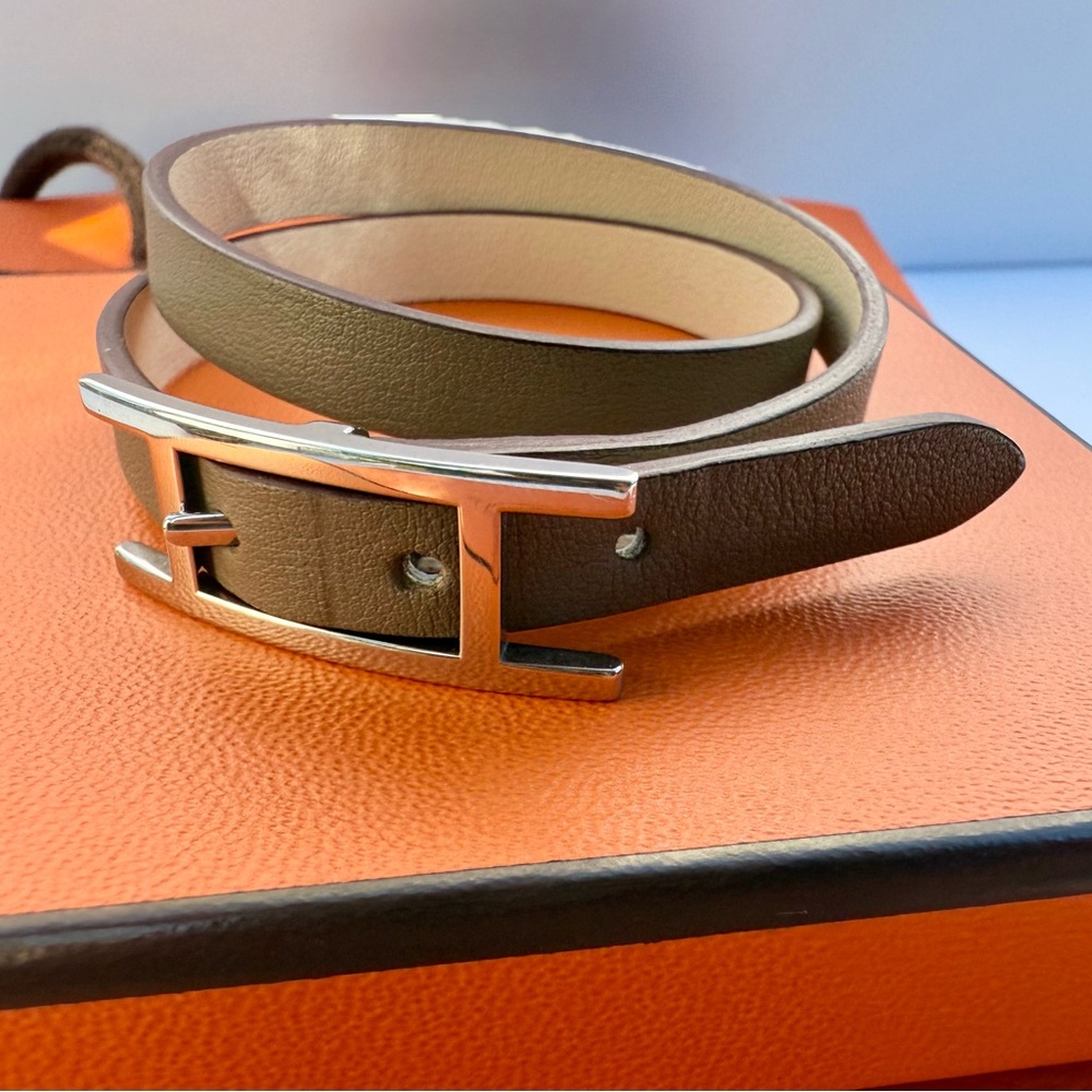 Hermes Behapi Double Tour Bracelet